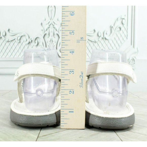 JBU by Jambu White Leather Slip On Slingback Sports Sandals Size 8.5 M - Picture 6 of 9